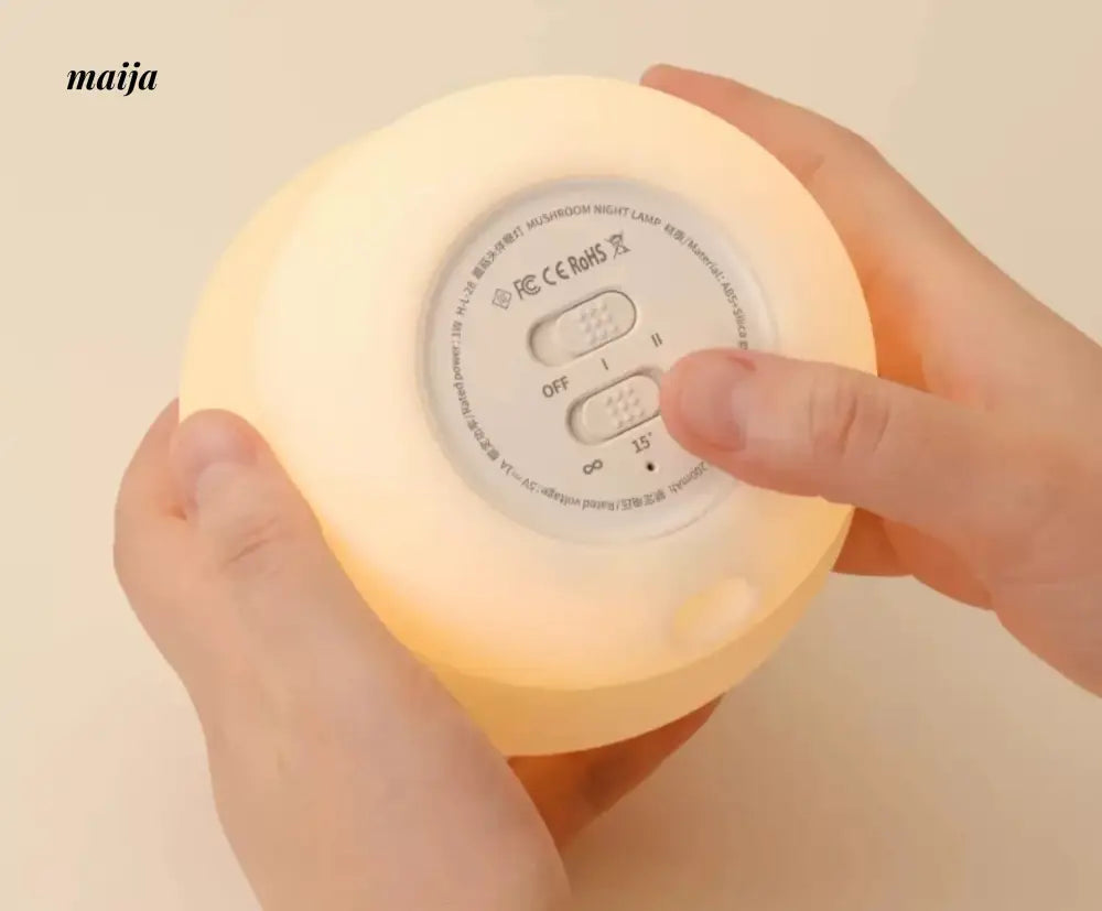 Cozy Kawaii Mushroom Lamp