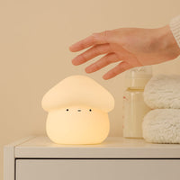 Warm ambient bedroom night light for cozy room ideas and decor