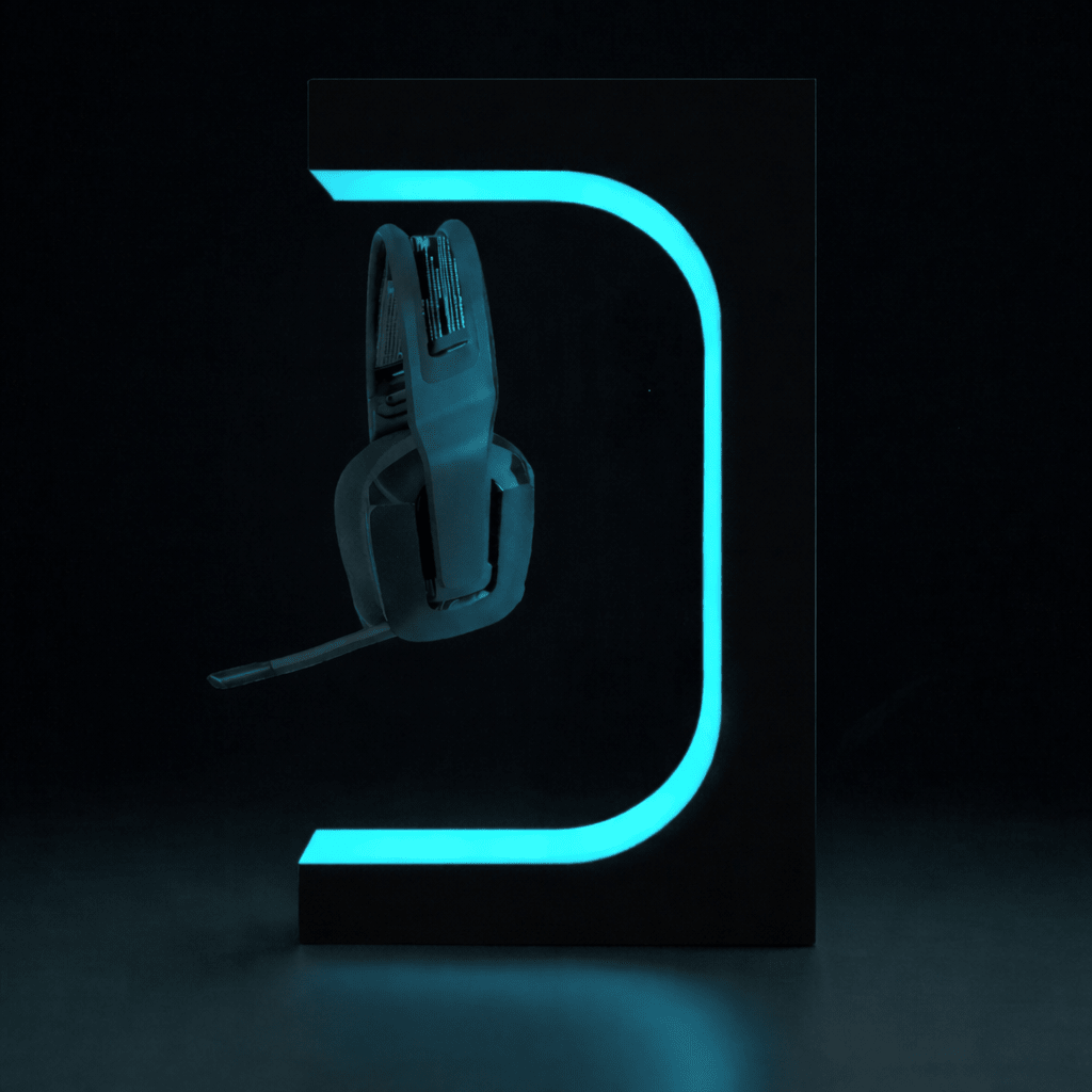 Floating Headset Stand: The Best Levitating Gaming Setup Upgrade - Zyko