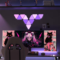 NovaFrame – Modular RGB Triangle Light Panels