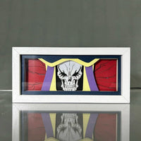 Ainz Ooal Gown GlowFrame - Overlord - Framed Wall Art by Zyko 