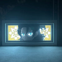 Albedo GlowFrame - Genshin Impact - Framed Wall Art by Zyko 