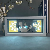 Albedo GlowFrame - Genshin Impact - Framed Wall Art by Zyko 