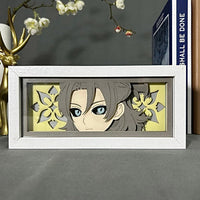 Albedo GlowFrame - Genshin Impact - Framed Wall Art by Zyko 