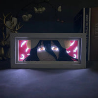 Albedo GlowFrame - Overlord - Framed Wall Art by Zyko 