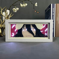 Albedo GlowFrame - Overlord - Framed Wall Art by Zyko 