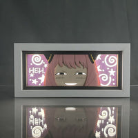 Anya GlowFrame - Spy x Family - Framed Wall Art by Zyko 