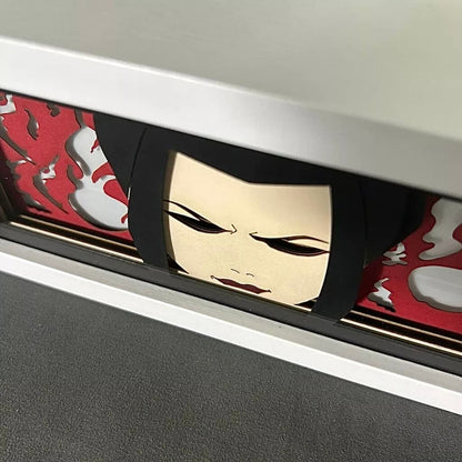 Azula GlowFrame - Avatar: The Last Airbender - Framed Wall Art by Zyko 