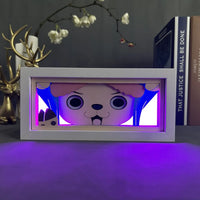 Chopper GlowFrame - One Piece - Framed Wall Art by Zyko 