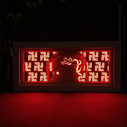 Draken GlowFrame - Tokyo Revengers - Framed Wall Art by Zyko 