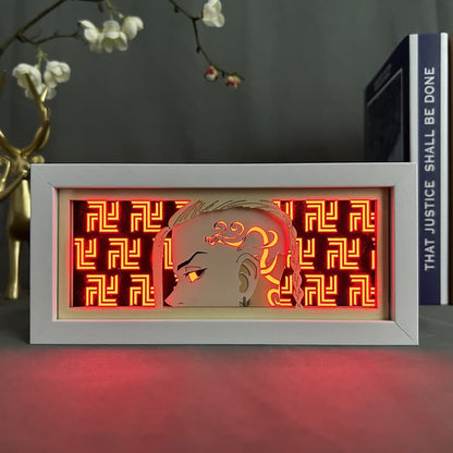 Draken GlowFrame - Tokyo Revengers - Framed Wall Art by Zyko 