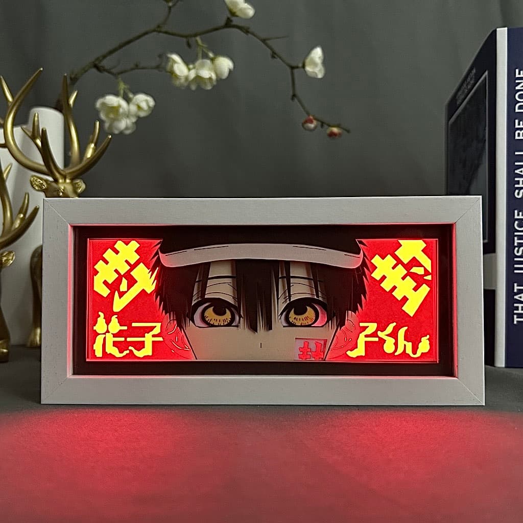 Hanako-kun GlowFrame - Toilet-bound Hanako-kun - Framed Wall Art by Zyko 