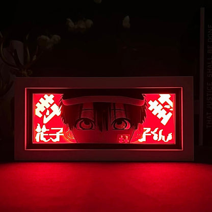 Hanako-kun GlowFrame - Toilet-bound Hanako-kun - Framed Wall Art by Zyko 