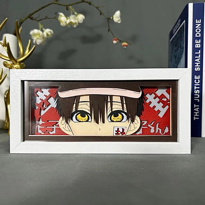 Hanako-kun GlowFrame - Toilet-bound Hanako-kun - Framed Wall Art by Zyko 