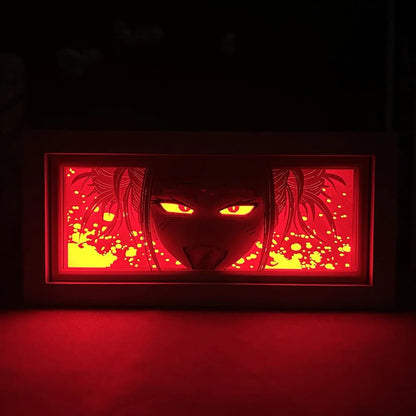 Himiko Toga GlowFrame - My Hero Academia - Framed Wall Art by Zyko 