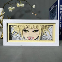 Himiko Toga GlowFrame - My Hero Academia - Framed Wall Art by Zyko 
