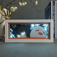 Hutao GlowFrame - Genshin Impact - Framed Wall Art by Zyko 