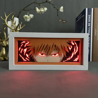 Ichigo Kurosaki GlowFrame - Bleach - Framed Wall Art by Zyko 