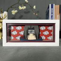 Itachi Uchiha GlowFrame - Naruto Series - Framed Wall Art by Zyko 