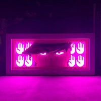Jotaro Kujo GlowFrame - JoJo's Bizarre Adventure - Framed Wall Art by Zyko 