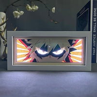 Katsuki Bakugo GlowFrame - My Hero Academia - Framed Wall Art by Zyko 