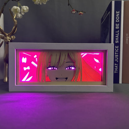 Marin Kitagawa GlowFrame - My Dress-Up Darling - Framed Wall Art by Zyko 