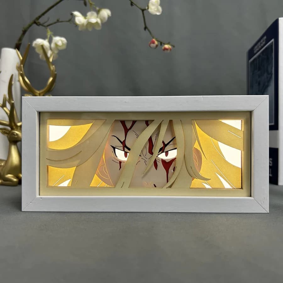 Mikey GlowFrame - Tokyo Revengers - Framed Wall Art by Zyko 