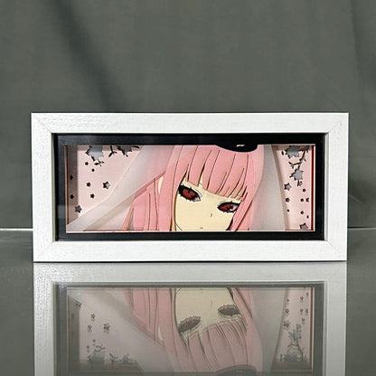 Mori Calliope GlowFrame - Hololive - Framed Wall Art by Zyko 