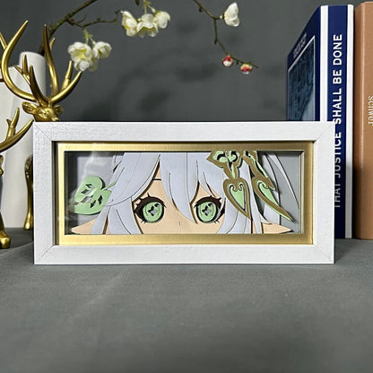 Nahida GlowFrame - Genshin Impact - Framed Wall Art by Zyko 