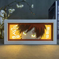 Naruto Gaara GlowFrame - Naruto - Framed Wall Art by Zyko 
