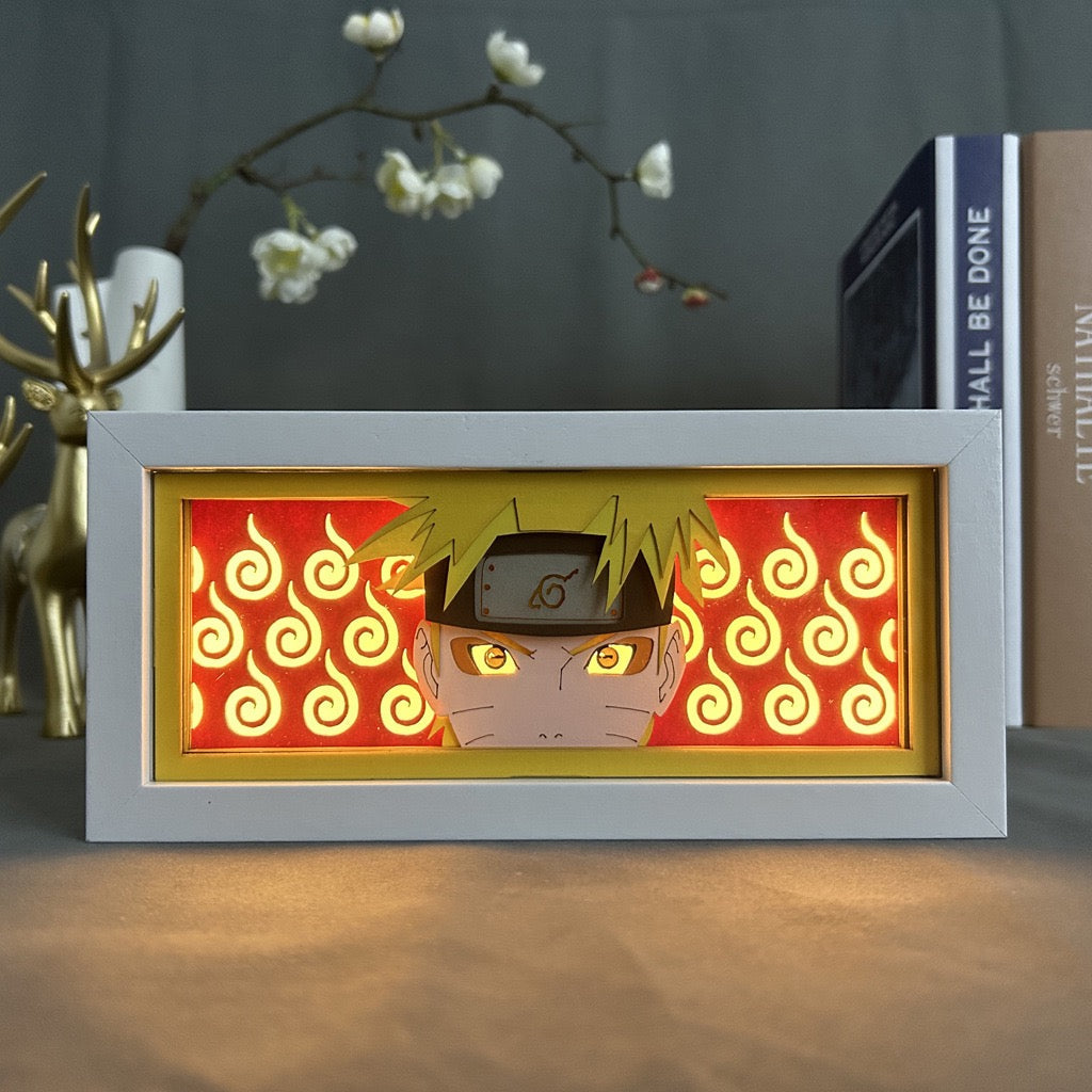 Naruto GlowFrame - Naruto - Framed Wall Art by Zyko 
