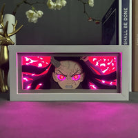 Nezuko GlowFrame - Demon Slayer - Framed Wall Art by Zyko 