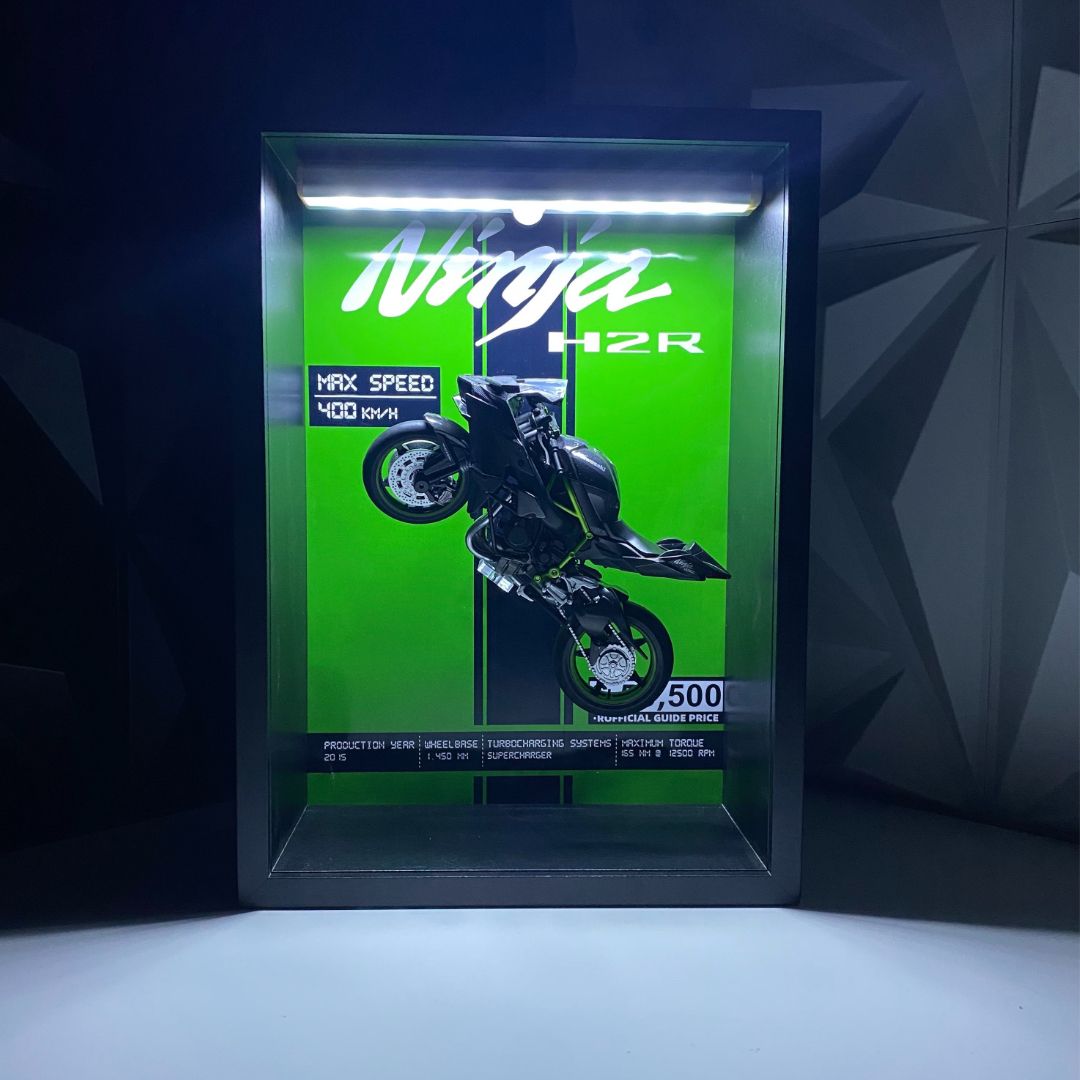 Ninja H2R VelocityFrame - Framed Wall Art by Zyko 