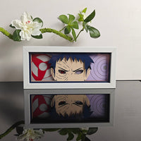 Obito Uchiha GlowFrame - Naruto - Framed Wall Art by Zyko 
