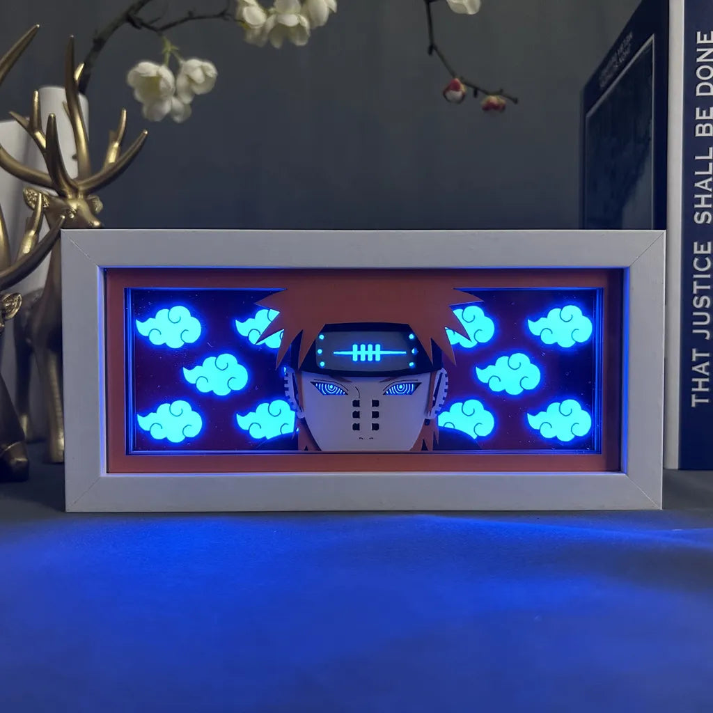 Pain GlowFrame - Naruto - Framed Wall Art by Zyko 