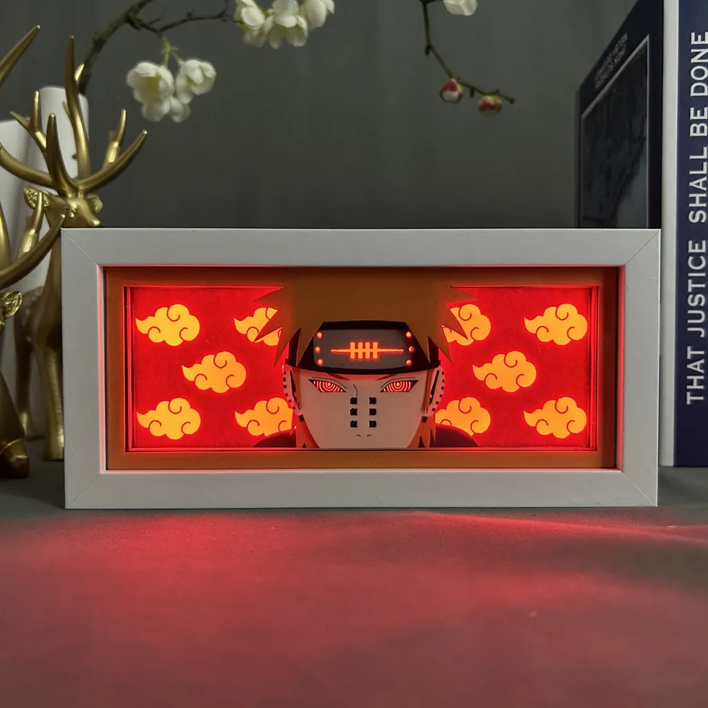 Pain GlowFrame - Naruto - Framed Wall Art by Zyko 