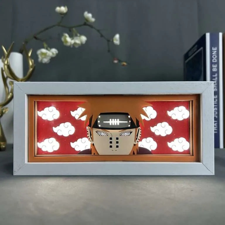 Pain GlowFrame - Naruto - Framed Wall Art by Zyko 