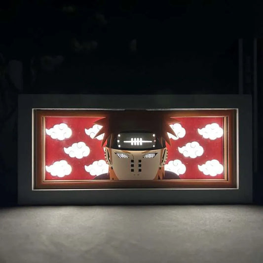 Pain GlowFrame - Naruto - Framed Wall Art by Zyko 
