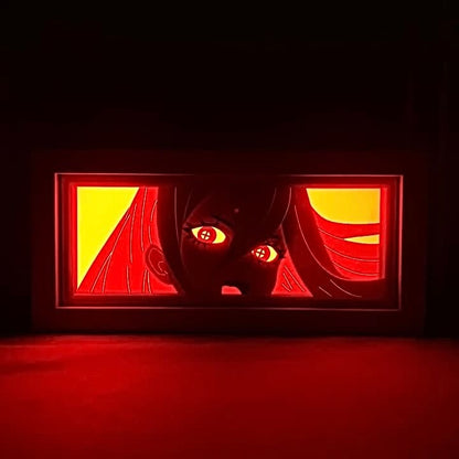Power GlowFrame - Chainsaw Man - Framed Wall Art by Zyko 