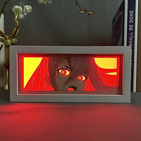 Power GlowFrame - Chainsaw Man - Framed Wall Art by Zyko 