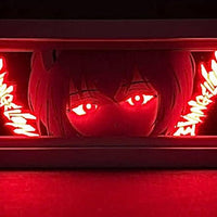 Rei Ayanami GlowFrame - Neon Genesis Evangelion - Framed Wall Art by Zyko 