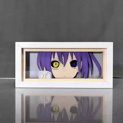 Rikka Takanashi GlowFrame - Love, Chunibyo & Other Delusions - Framed Wall Art by Zyko 