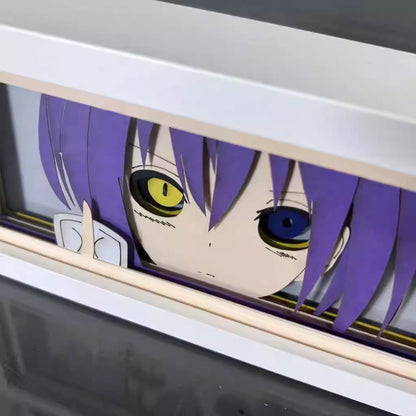 Rikka Takanashi GlowFrame - Love, Chunibyo & Other Delusions - Framed Wall Art by Zyko 