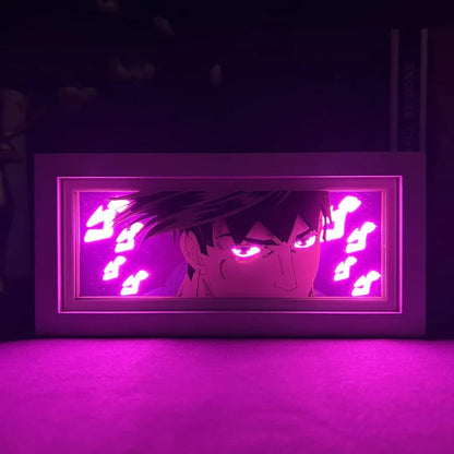 Rohan Kishibe GlowFrame - JoJo's Bizarre Adventure - Framed Wall Art by Zyko 