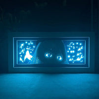 Sangonomiya Kokomi GlowFrame - Genshin Impact - Framed Wall Art by Zyko 