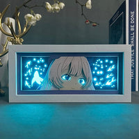 Sangonomiya Kokomi GlowFrame - Genshin Impact - Framed Wall Art by Zyko 