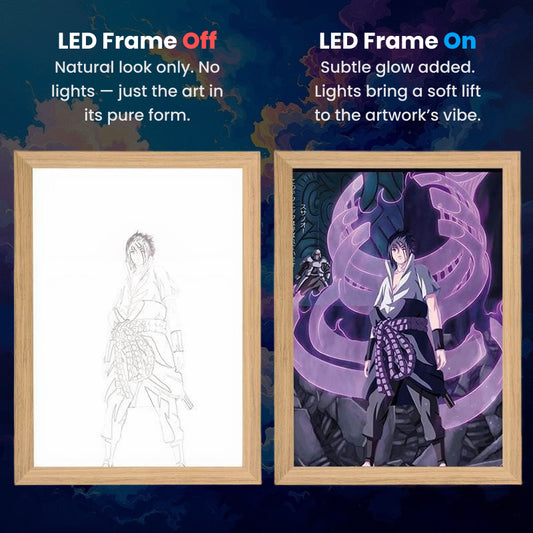 Susanoo Sasuke, LumiFrame: Naruto Series - Framed Wall Art by Zyko 