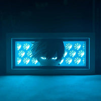 Todoroki GlowFrame - My Hero Academia - Framed Wall Art by Zyko 