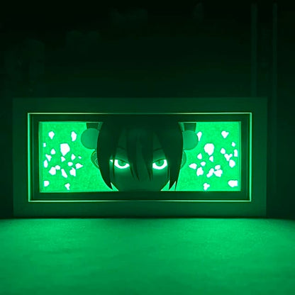 Toph GlowFrame - Avatar: The Last Airbender - Framed Wall Art by Zyko 