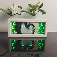 Ulquiorra Cifer GlowFrame - Bleach - Framed Wall Art by Zyko 